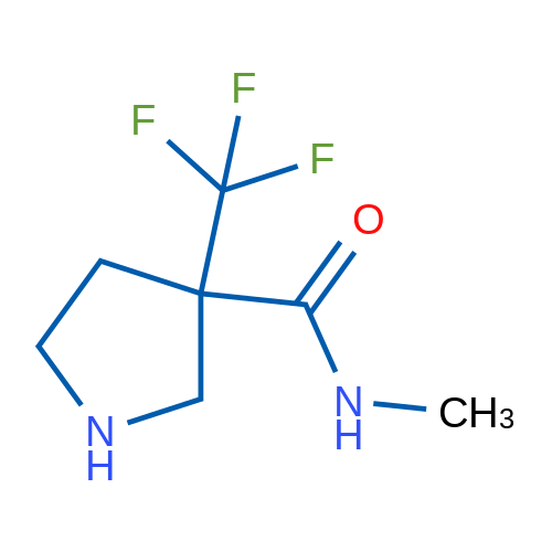 N-Methyl-3-(trifluoromethyl)pyrrolidine-3-carboxamide 1g