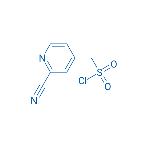 (2-Cyanopyridin-4-yl)methanesulfonyl chloride 1g