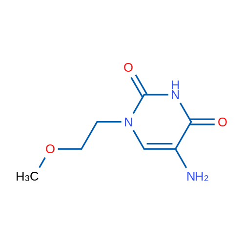 5-Amino-1-(2-methoxyethyl)-1,2,3,4-tetrahydropyrimidine-2,4-dione 1g