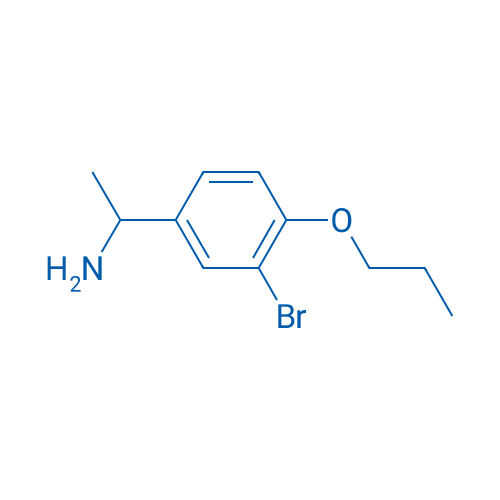 1-(3-Bromo-4-propoxy-phenyl)-ethylamine 1g