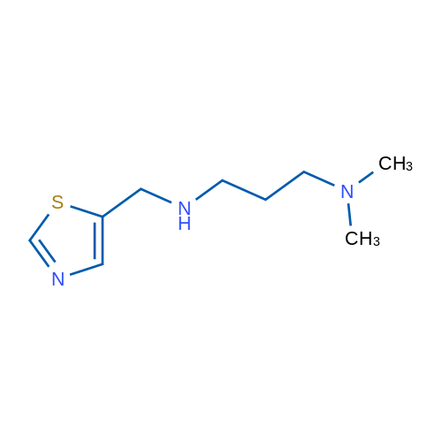 [3-(Dimethylamino)propyl](1,3-thiazol-5-ylmethyl)amine 1g