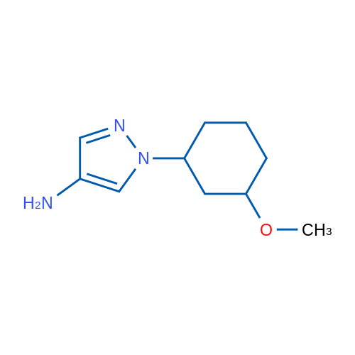 1-(3-Methoxycyclohexyl)-1H-pyrazol-4-amine 1g
