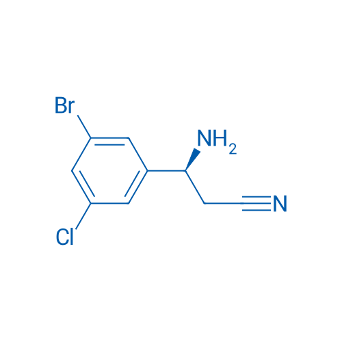 (3S)-3-AMINO-3-(3-BROMO-5-CHLOROPHENYL)PROPANENITRILE 1g