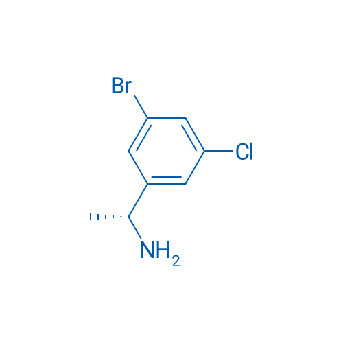 (R)-1-(3-Bromo-5-chlorophenyl)ethan-1-amine 100mg