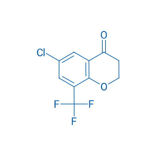 6-Chloro-8-(trifluoromethyl)chroman-4-one 100mg