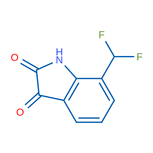 7-(Difluoromethyl)indoline-2,3-dione 1g