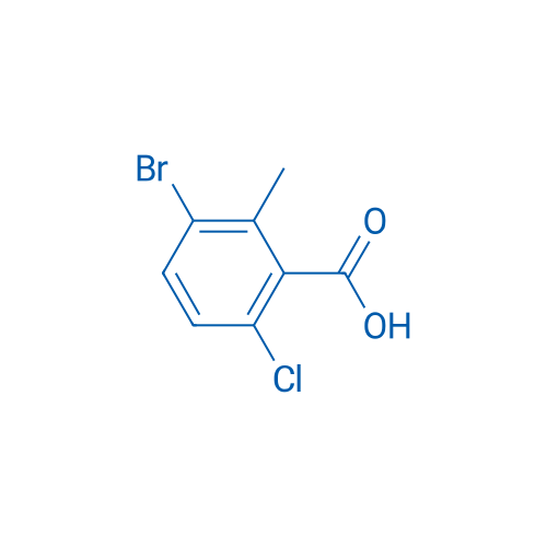 3-Bromo-6-chloro-2-methylbenzoic acid 1g
