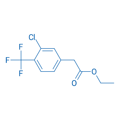 Ethyl 3-chloro-4-trifluoromethylphenylacetate 1g