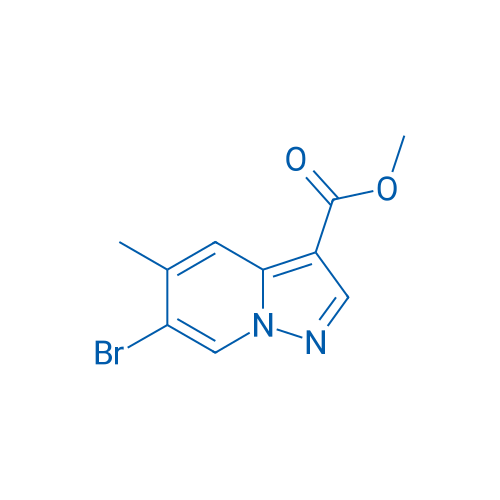 Methyl 6-bromo-5-methylpyrazolo[1,5-a]pyridine-3-carboxylate 250mg