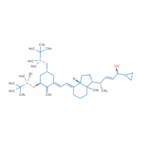 (1S,4S,E)-4-((1R,3aS,7aR,E)-4-((E)-2-((3S,5R)-3,5-bis(tert-butyldimethylsilyloxy)-2-methylenecyclohexylidene)ethylidene)-7a-methyloctahydro-1H-inden-1-yl)-1-cyclopropylpent-2-en-1-ol 250mg