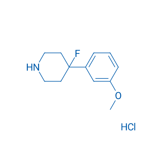 4-Fluoro-4-(3-methoxyphenyl)piperidine hydrochloride 1g