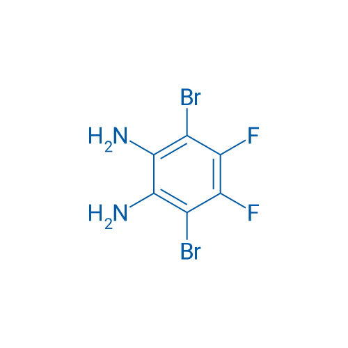 3,6-Dibromo-4,5-difluorobenzene-1,2-diamine 250mg