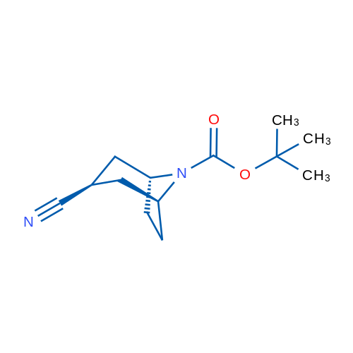 tert-Butyl (1R,3r,5S)-3-cyano-8-azabicyclo[3.2.1]octane-8-carboxylate 250mg