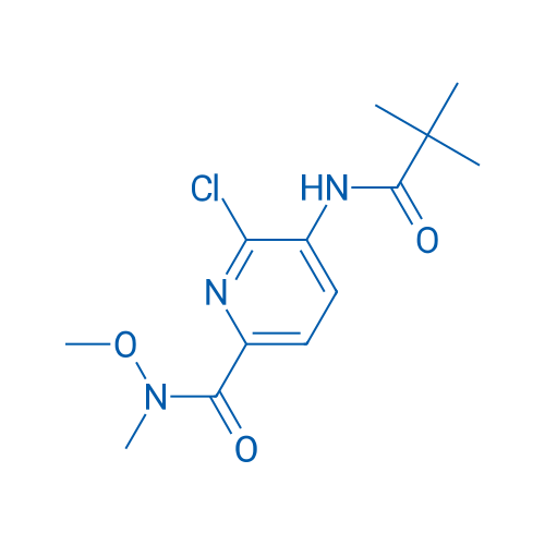 6-CHloro-n-methoxy-n-methyl-5-pivalamidopicolinamide 1g