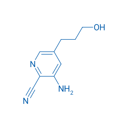 3-AMino-5-(3-hydroxypropyl)picolinonitrile 1g