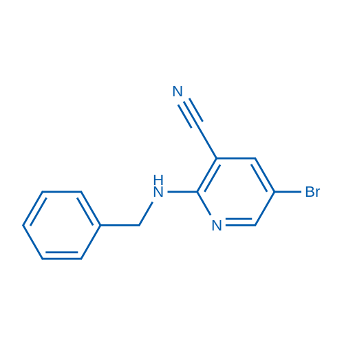 2-(Benzylamino)-5-bromonicotinonitrile 250mg