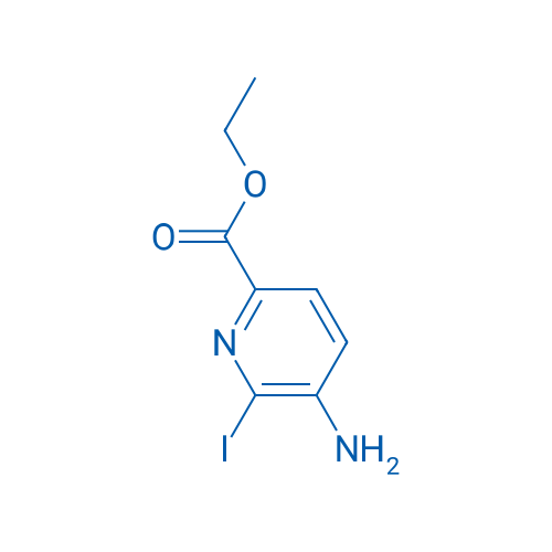ETHYL 5-AMINO-6-IODOPYRIDINE-2-CARBOXYLATE 250mg