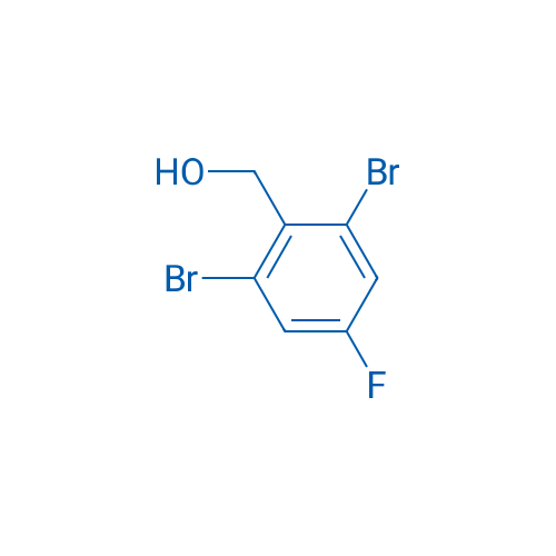 (2,6-Dibromo-4-fluorophenyl)methanol 250mg