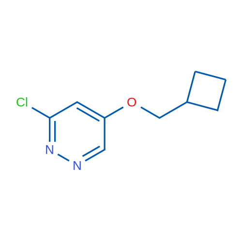 3-Chloro-5-(cyclobutylmethoxy)pyridazine 1g