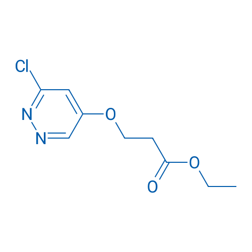Ethyl 3-((6-chloropyridazin-4-yl)oxy)propanoate 1g