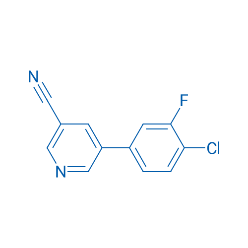 5-(4-Chloro-3-fluorophenyl)nicotinonitrile 1g