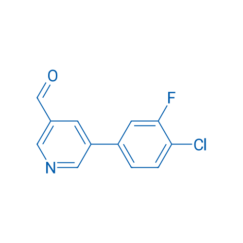 5-(4-Chloro-3-fluorophenyl)nicotinaldehyde 1g