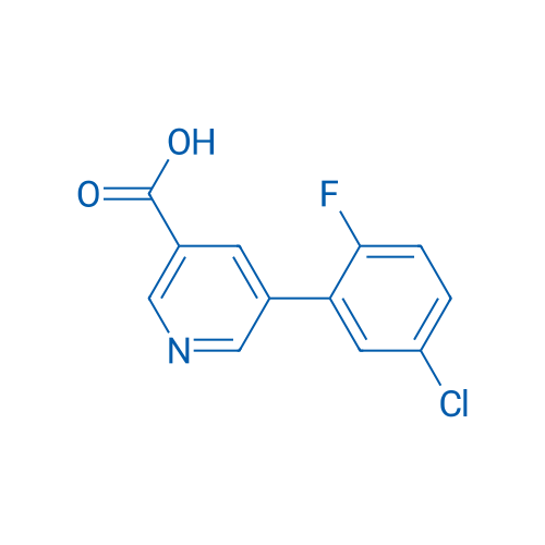 5-(5-Chloro-2-fluorophenyl)nicotinic acid 1g