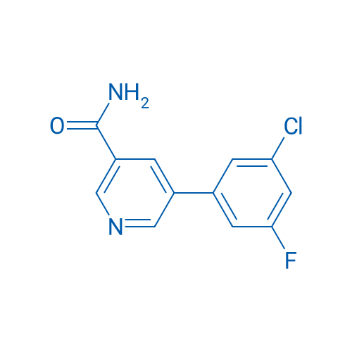 5-(3-Chloro-5-fluorophenyl)nicotinamide 1g