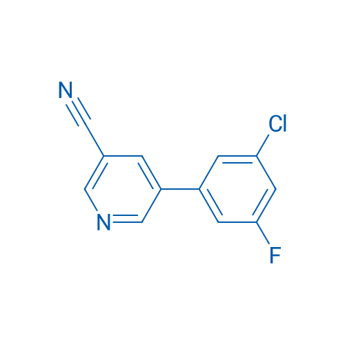 5-(3-Chloro-5-fluorophenyl)nicotinonitrile 1g