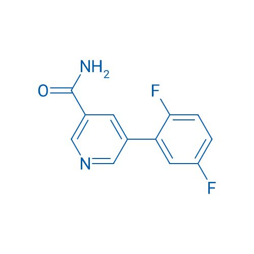 5-(2,5-Difluorophenyl)nicotinamide 1g