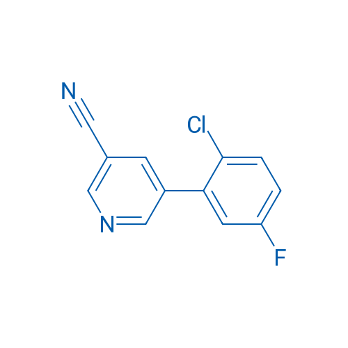 5-(2-Chloro-5-fluorophenyl)nicotinonitrile 1g