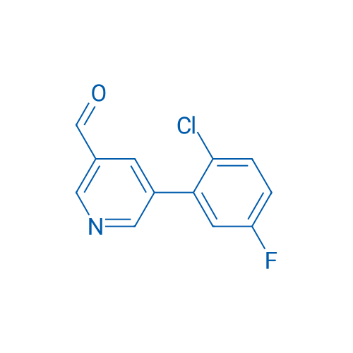 5-(2-Chloro-5-fluorophenyl)nicotinaldehyde 1g