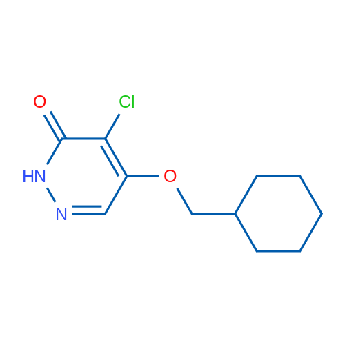 4-Chloro-5-(cyclohexylmethoxy)pyridazin-3(2H)-one 1g