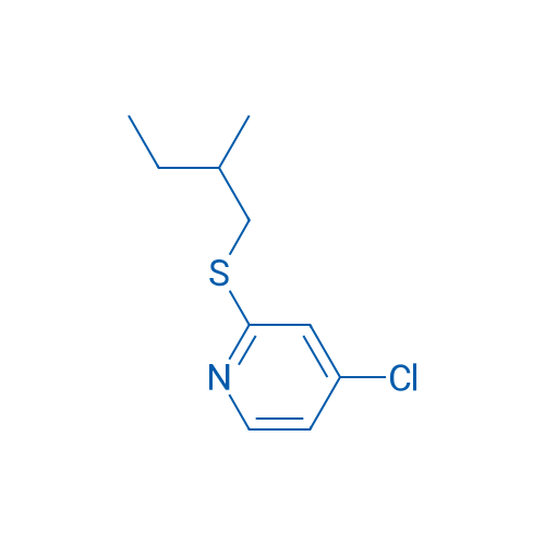 4-Chloro-2-((2-methylbutyl)thio)pyridine 1g