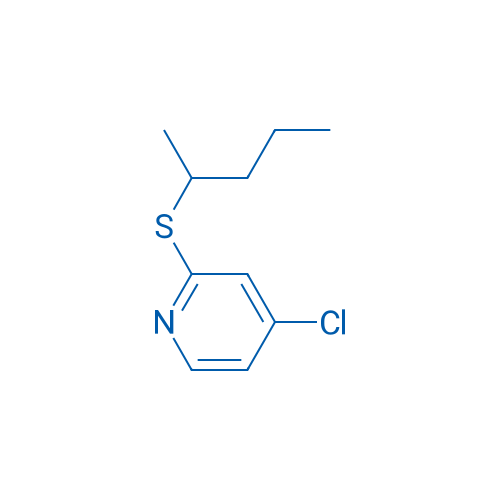 4-Chloro-2-(pentan-2-ylthio)pyridine 1g