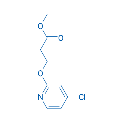 Methyl 3-((4-chloropyridin-2-yl)oxy)propanoate 1g