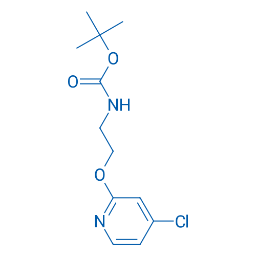 tert-Butyl (2-((4-chloropyridin-2-yl)oxy)ethyl)carbamate 1g