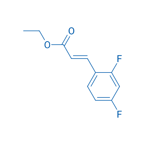 Ethyl 3-(2,4-difluorophenyl)acrylate 1g