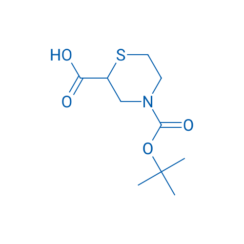 N-BOC-thiomorpholine-2-carboxylic acid 100mg
