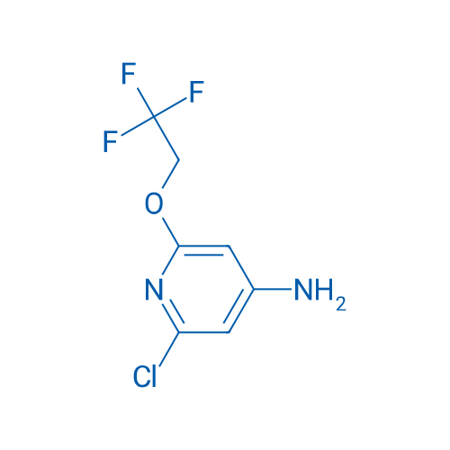 2-Chloro-6-(2,2,2-trifluoroethoxy)pyridin-4-amine 1g