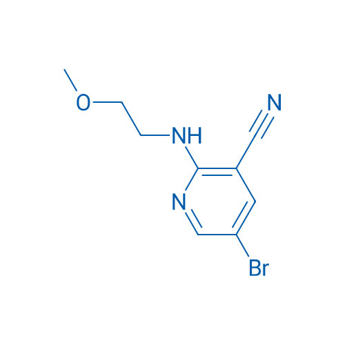 5-Bromo-2-((2-methoxyethyl)amino)nicotinonitrile 1g