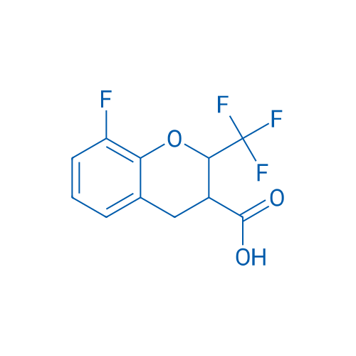 8-Fluoro-2-(trifluoromethyl)-3,4-dihydro-2H-1-benzopyran-3-carboxylic acid 1g