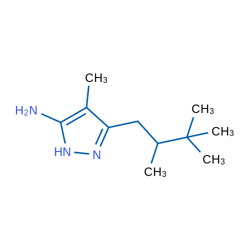 4-Methyl-3-(2,3,3-trimethylbutyl)-1h-pyrazol-5-amine 1g