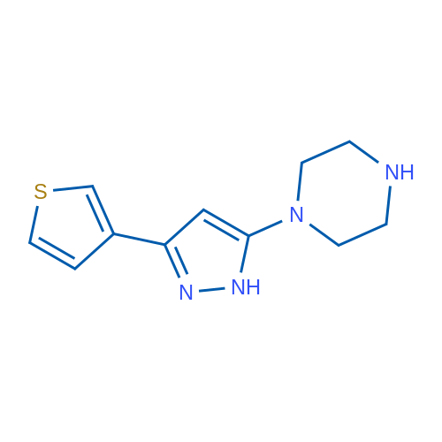 1-[3-(Thiophen-3-yl)-1h-pyrazol-5-yl]piperazine 1g