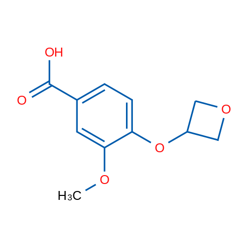 3-Methoxy-4-(oxetan-3-yloxy)benzoic acid 1g