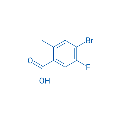 4-Bromo-5-fluoro-2-methylbenzoic acid 100mg