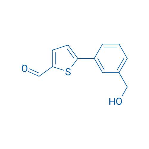 5-(3-(Hydroxymethyl)phenyl)thiophene-2-carbaldehyde 1g