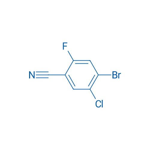 4-Bromo-5-chloro-2-fluorobenzonitrile 1g