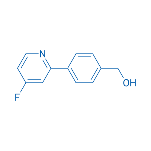 (4-(4-Fluoropyridin-2-yl)phenyl)methanol 1g