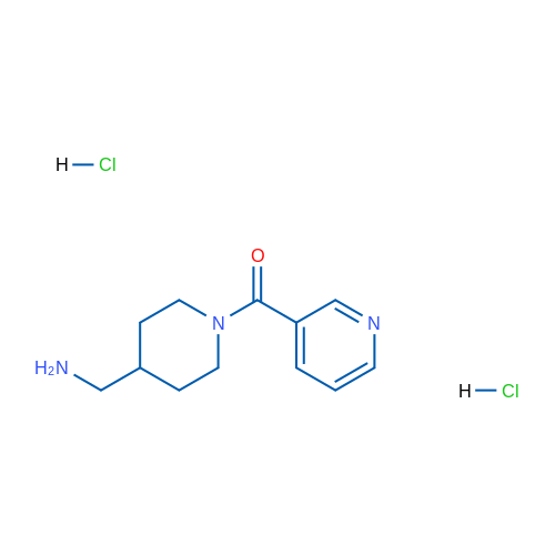 (4-(Aminomethyl)piperidin-1-yl)(pyridin-3-yl)methanone dihydrochloride 1g